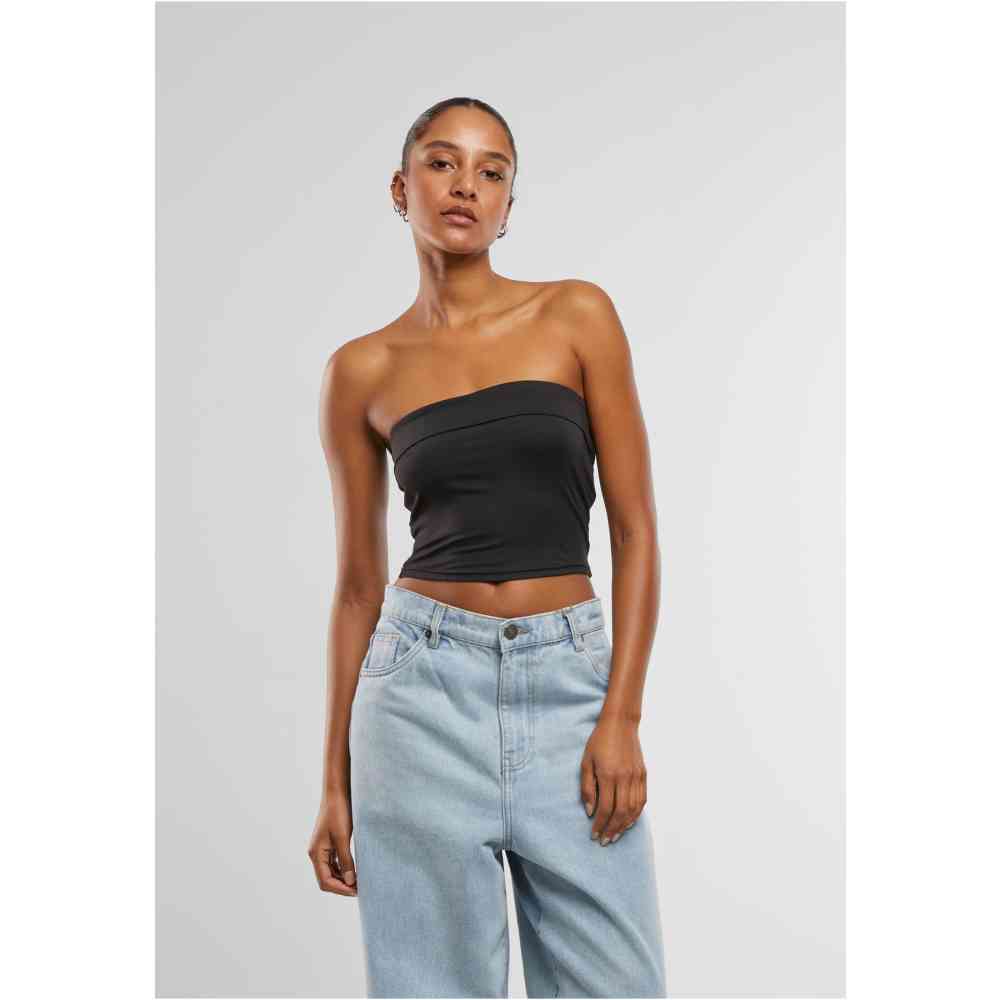 Urban Classics - Bandeau Crop top - Noir